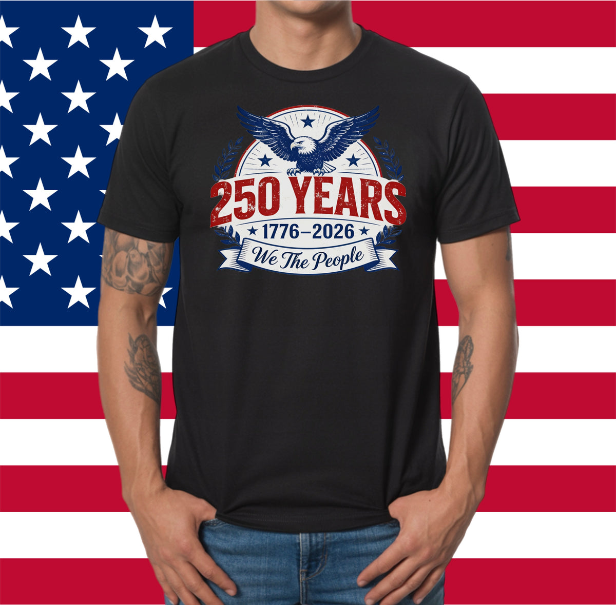 We The People Graphic Tee