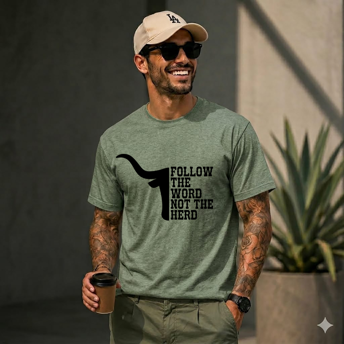 Follow the Word, Not the Herd Tee