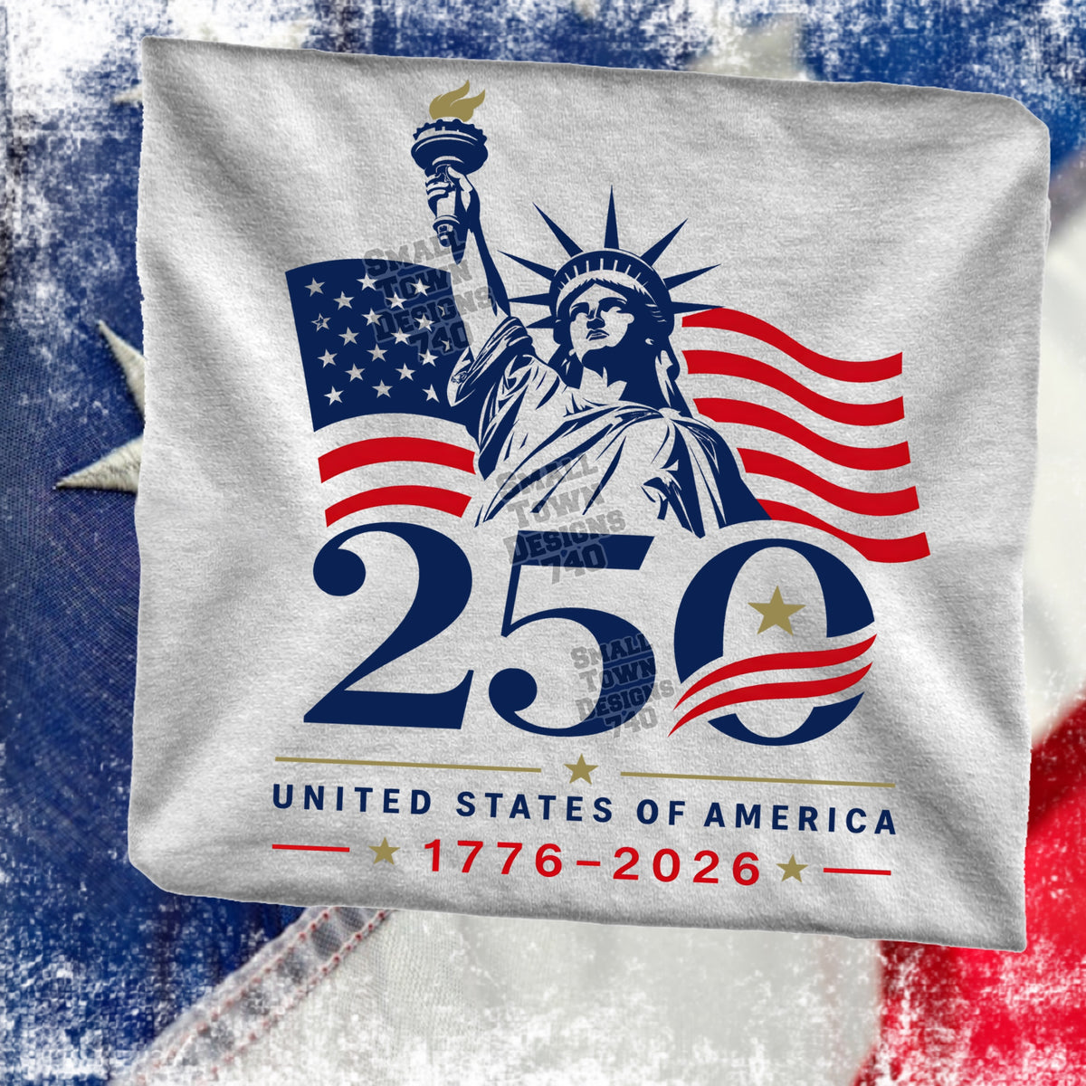 250 Patriotic Graphic Tee