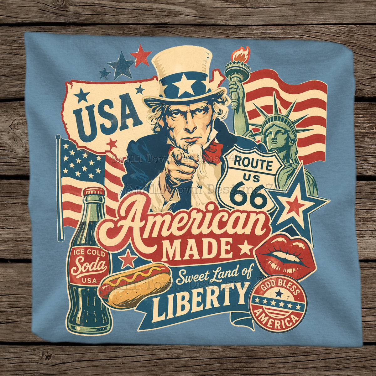 Retro American Made Graphic Tee