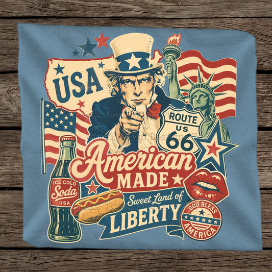 Retro American Made Graphic Tee